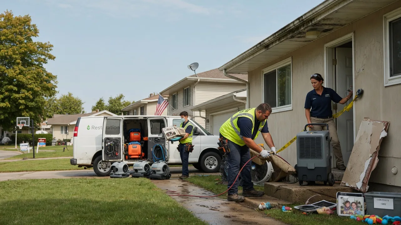 Water Damage Restoration in Larned, KS near me